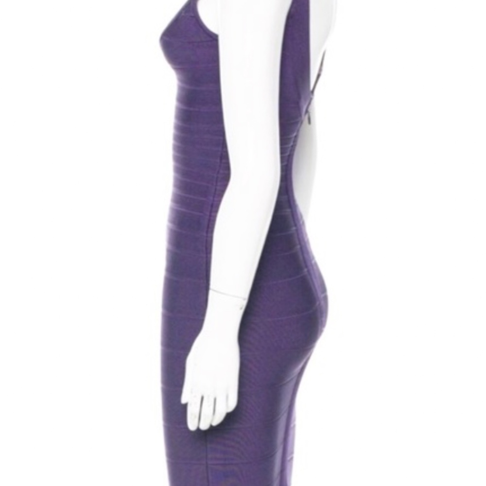 Herve Leger Sydney Scoop Essential Dress - Picture 2 of 10